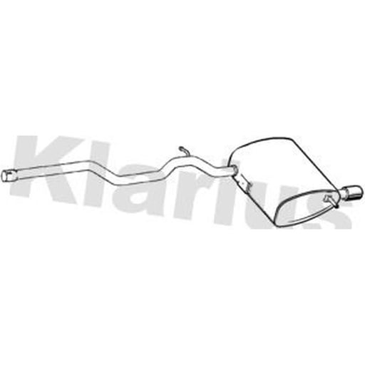 Klarius Box With Tail Pipe Rear BM543X