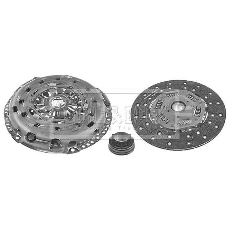 Borg & Beck Clutch Kit Set 3pc 260mm HK2716