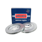 Borg & Beck 2 x Vented Front Brake Discs BBD5421