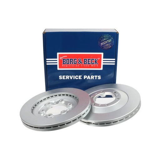 Borg & Beck 2 x Vented Front Brake Discs BBD5421