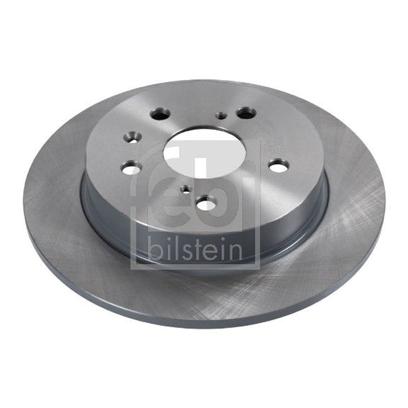 Febi 2 x Solid Rear Brake Discs 108495