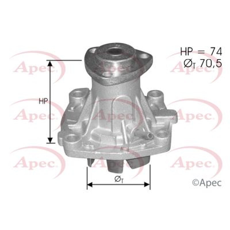 Apec Engine Cooling Water Pump AWP1082