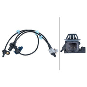 Hella ABS Wheel Speed Sensor Rear Right 6PU 358 417-521 OE 57470TX4A01