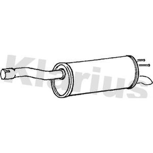 Klarius Box With Tail Pipe Rear FT847Q