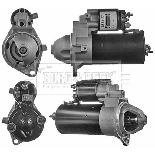 Borg & Beck Starter Motor 12V 2kW 10 Teeth BST2177