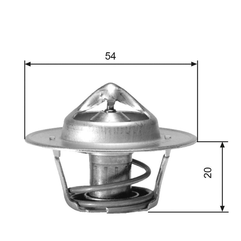 Gates Thermostat,Coolant TH00171G1