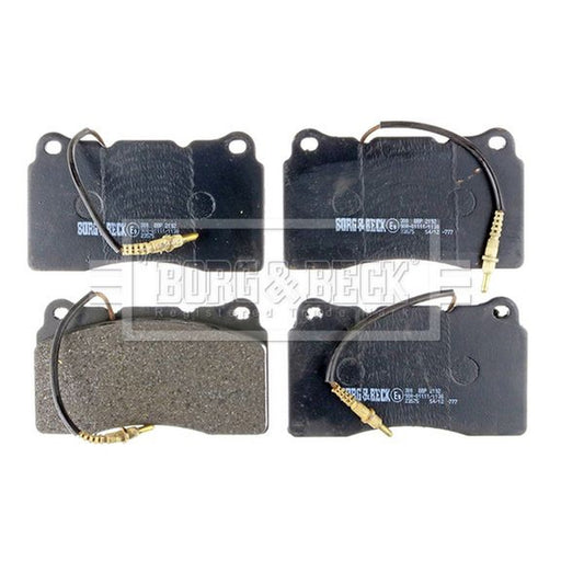 Borg & Beck 4 x Front Brake Pad Set BBP2192