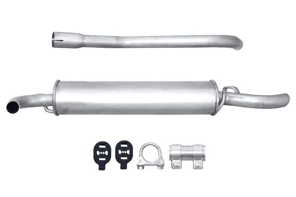 Hella 8LD 366 029-121 Rear Muffler