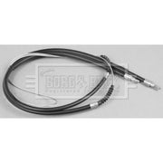 Borg & Beck Handbrake Cable Rear BKB2475