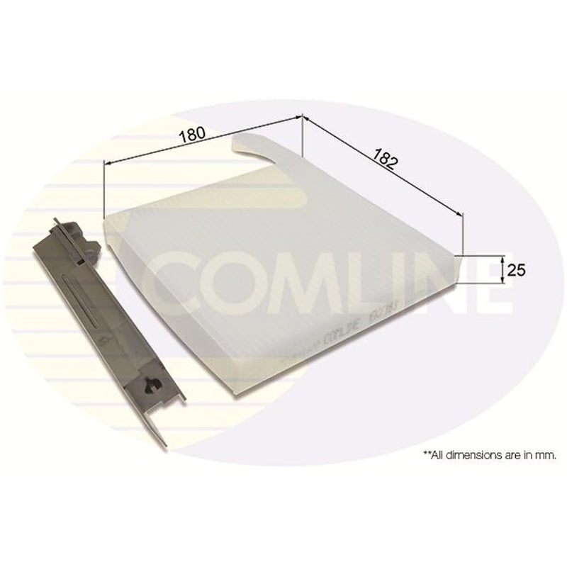 Comline Cabin Air Filter (Pollen Filter) EKF183