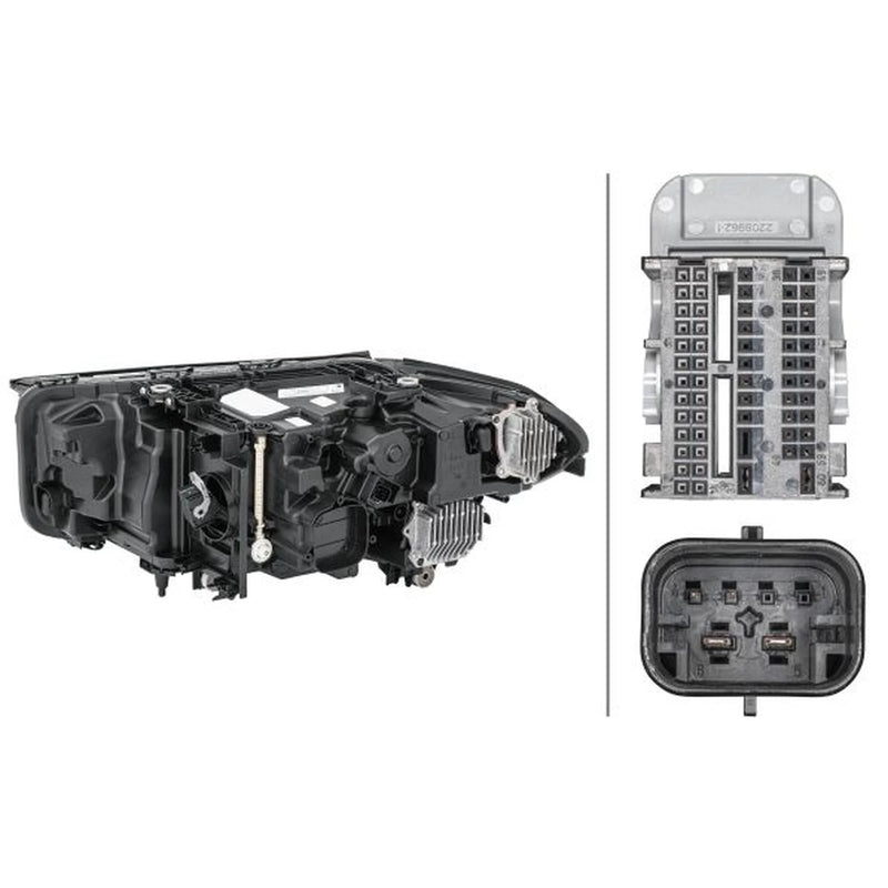 Hella Headlight Headlamp LED Right 1LX 015 449-541
