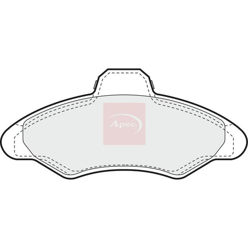 Apec Front Brake Pad Set PAD685