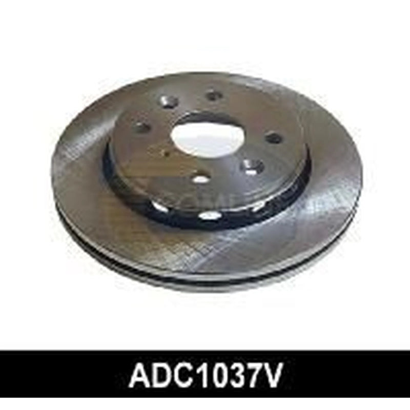 Comline 2 x Internally Vented Front Brake Discs ADC1037V