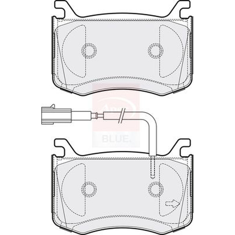 Apec Front Brake Pad Set PD4311