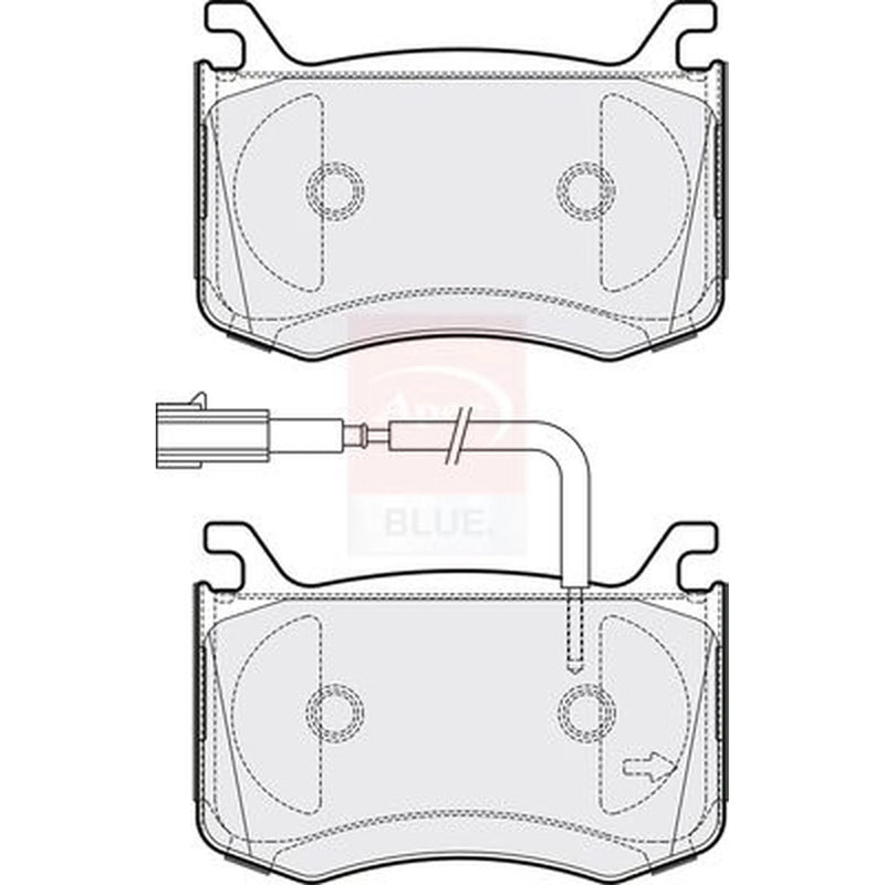 Apec Front Brake Pad Set PD4311
