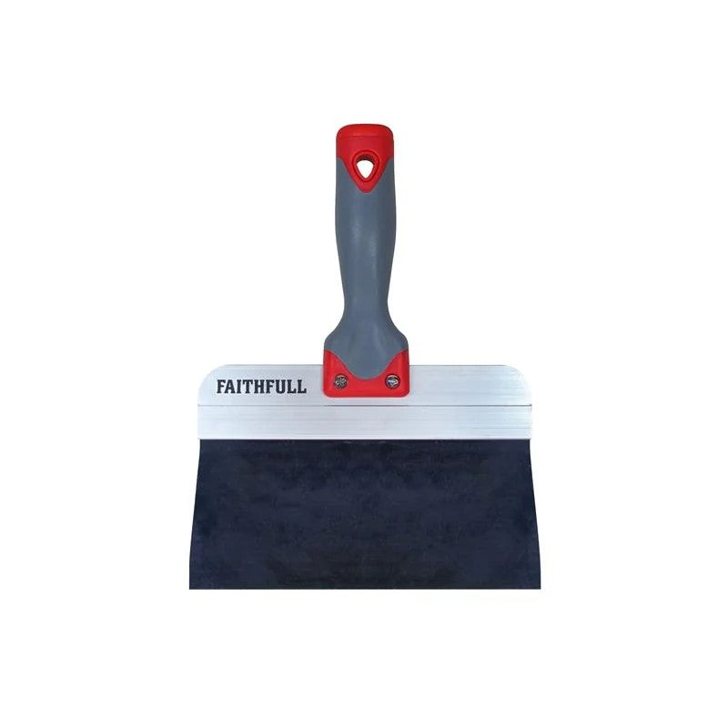 Faithfull Drywall Taping Knife Blue Steel 200mm (8in) - FAIDWTAPE200