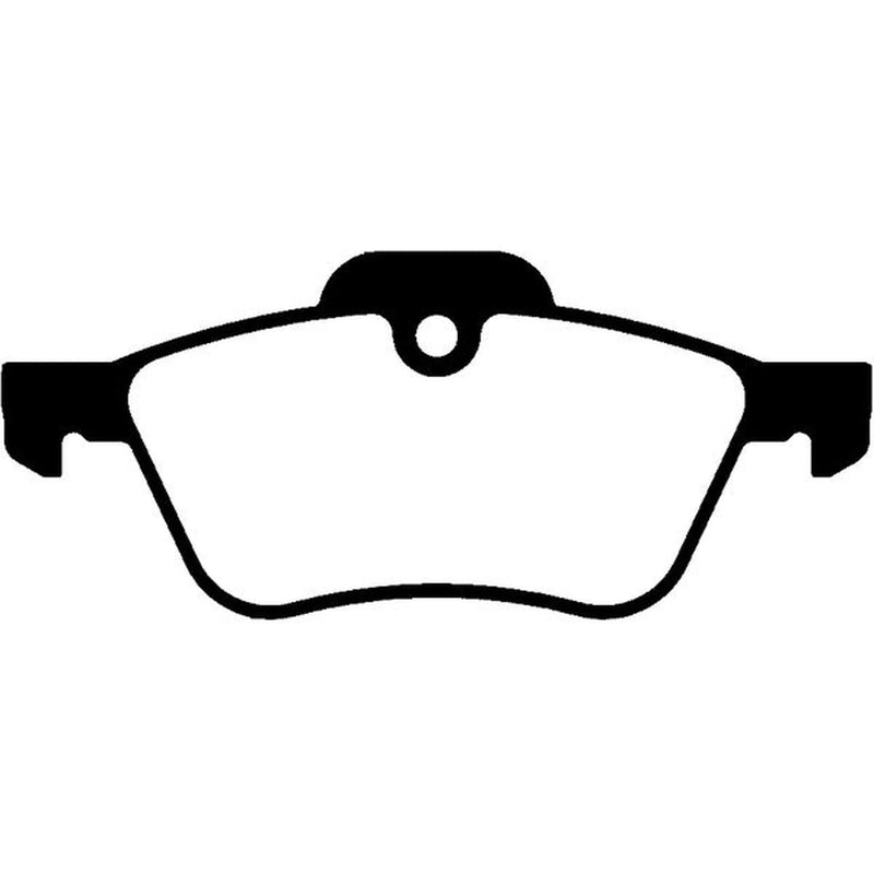 Abtex Front Brake Pad Set PLU3863
