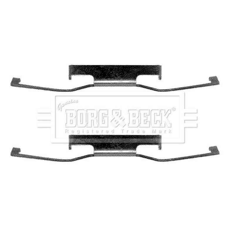 Borg & Beck Brake Pad Accessory Fitting Kit Front BBK1154