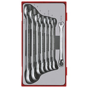 Teng Tools Ratcheting Combination Spanner Set TT1 8 Pieces
