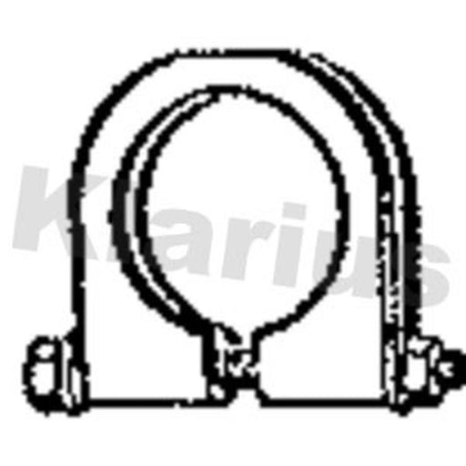 Klarius Exhaust System Clamping Piece OD ID Wide 440373
