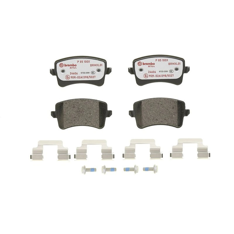 Brembo 4 x Rear Brake Pad Set P85100X