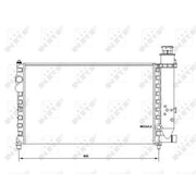NRF Engine Radiator 58683
