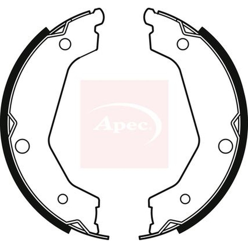 Apec Parking Brake Shoe Set SHU810