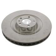 Febi 2 x Internally Vented Front Brake Discs 38359