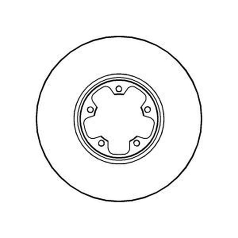 Abtex 2 x Vented Front Brake Discs BD901V