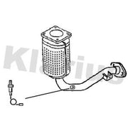 Klarius Catalyst Type Approved With Pipe Front 321612