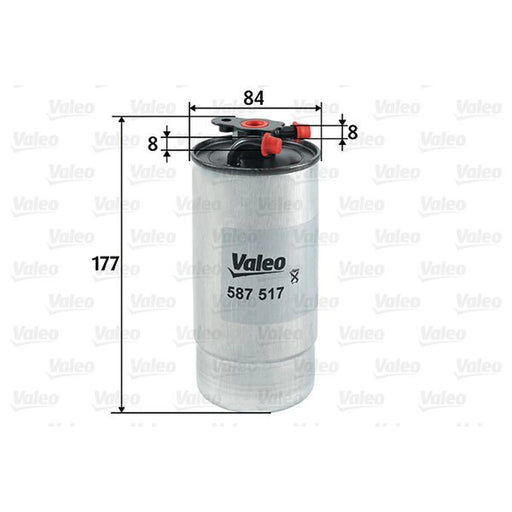 Valeo Fuel Filter Element 587517