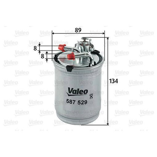 Valeo Fuel Filter Element 587529