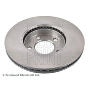 Blue Print 2 x Internally Vented Front Brake Discs ADM54368