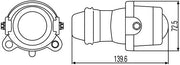 Hella 1NL 008 090-017 Front Fog Light