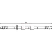 Apec Brake Hydraulic Hose Line Front HOS3282