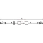 Apec Brake Hydraulic Hose Line Front HOS3282