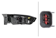 Hella 2SK 012 379-491 Tail Light Assembly