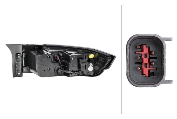Hella 2SK 012 379-491 Tail Light Assembly