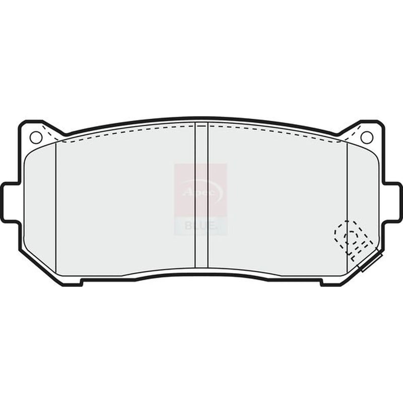 Apec Rear Brake Pad Set PD3175