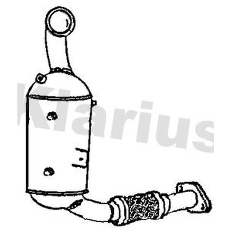 Klarius Diesel Particulate Filter W/Cat T/A 390987