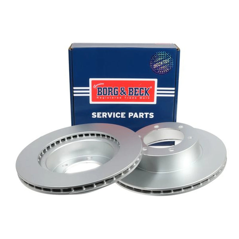 Borg & Beck 2 x Vented Front Brake Discs BBD4217