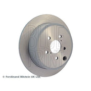 Blue Print 2 x Solid Rear Brake Discs ADS74333