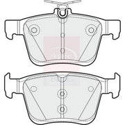 Apec Rear Brake Pad Set PD3366