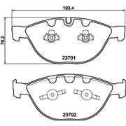 Mintex Front Brake Pad Set MDB2646