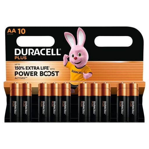 Duracell Plus Power + Power Boost AA x 10 S30945 - S30945