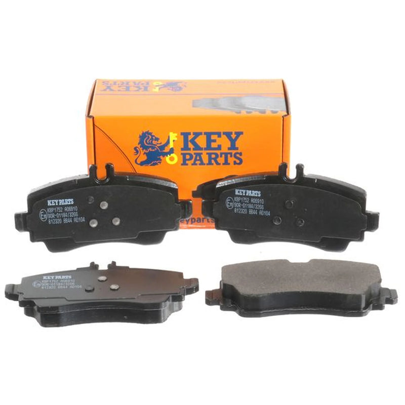 Key Parts 4 x Front Brake Pad Set KBP1752