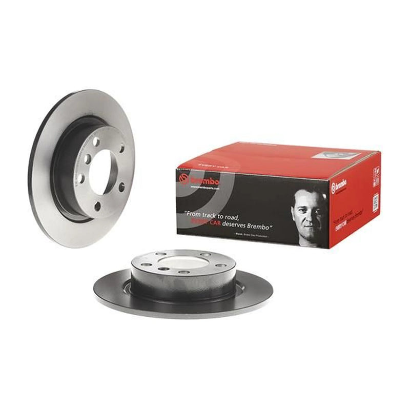 Brembo 2 x Solid Rear Brake Discs 08.B649.11