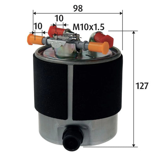 Valeo Fuel Filter Element 587616
