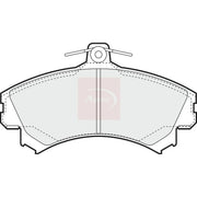 Apec Front Brake Pad Set PAD1366