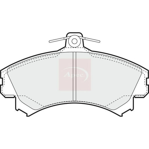 Apec Front Brake Pad Set PAD1366